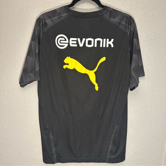 Puma Borussia Dortmund Training Jersey Men’s Large Soccer Football - Picture 9 of 16